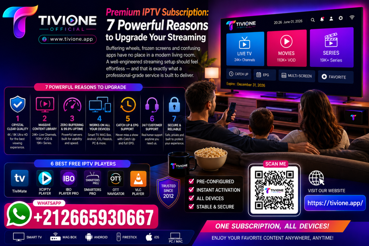 Premium IPTV Subscription
