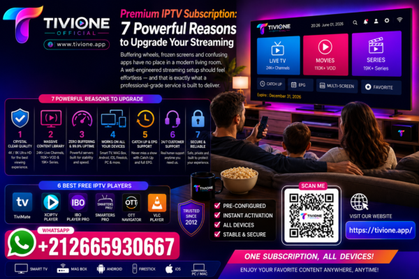 Premium IPTV Subscription
