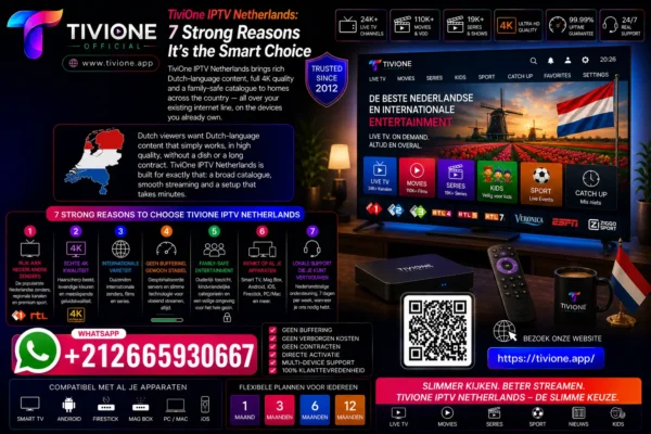 TiviOne IPTV Netherlands