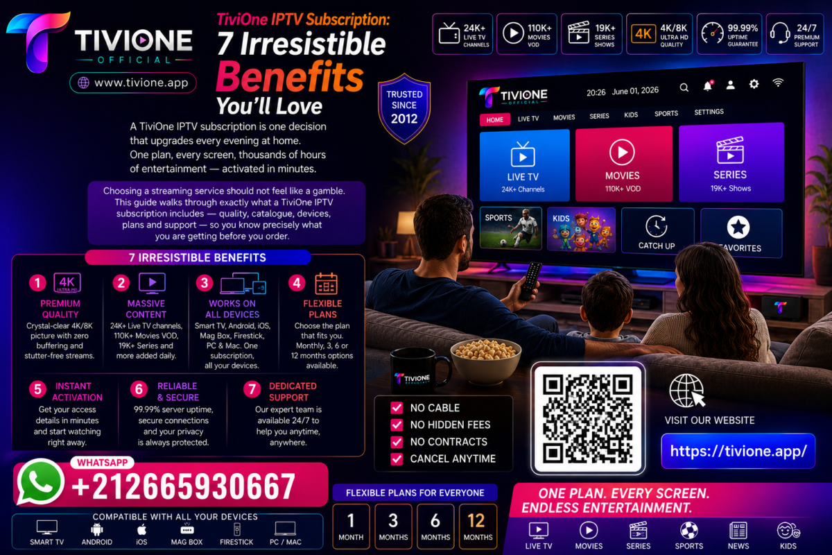 TiviOne IPTV Subscription