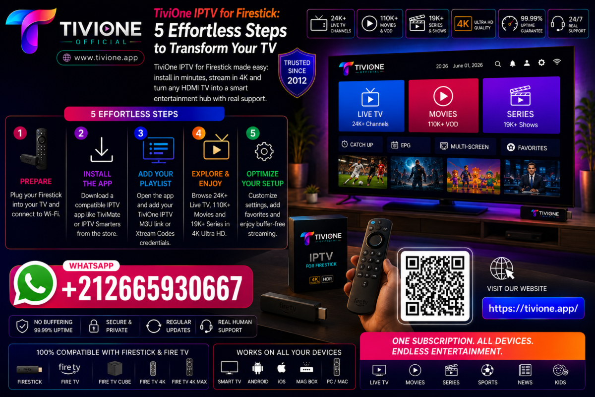 TiviOne IPTV for Firestick