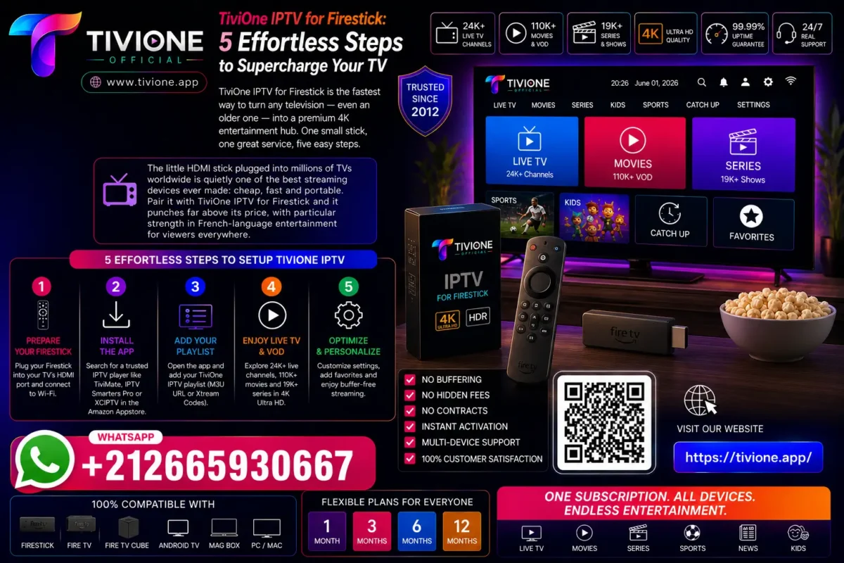 TiviOne IPTV for Firestick