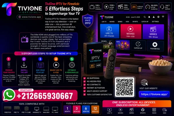 TiviOne IPTV for Firestick
