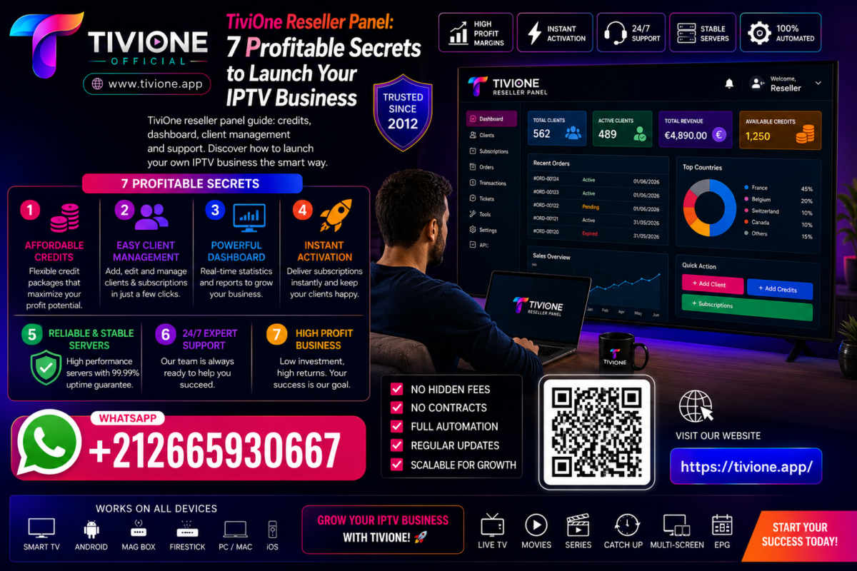 TiviOne Reseller Panel