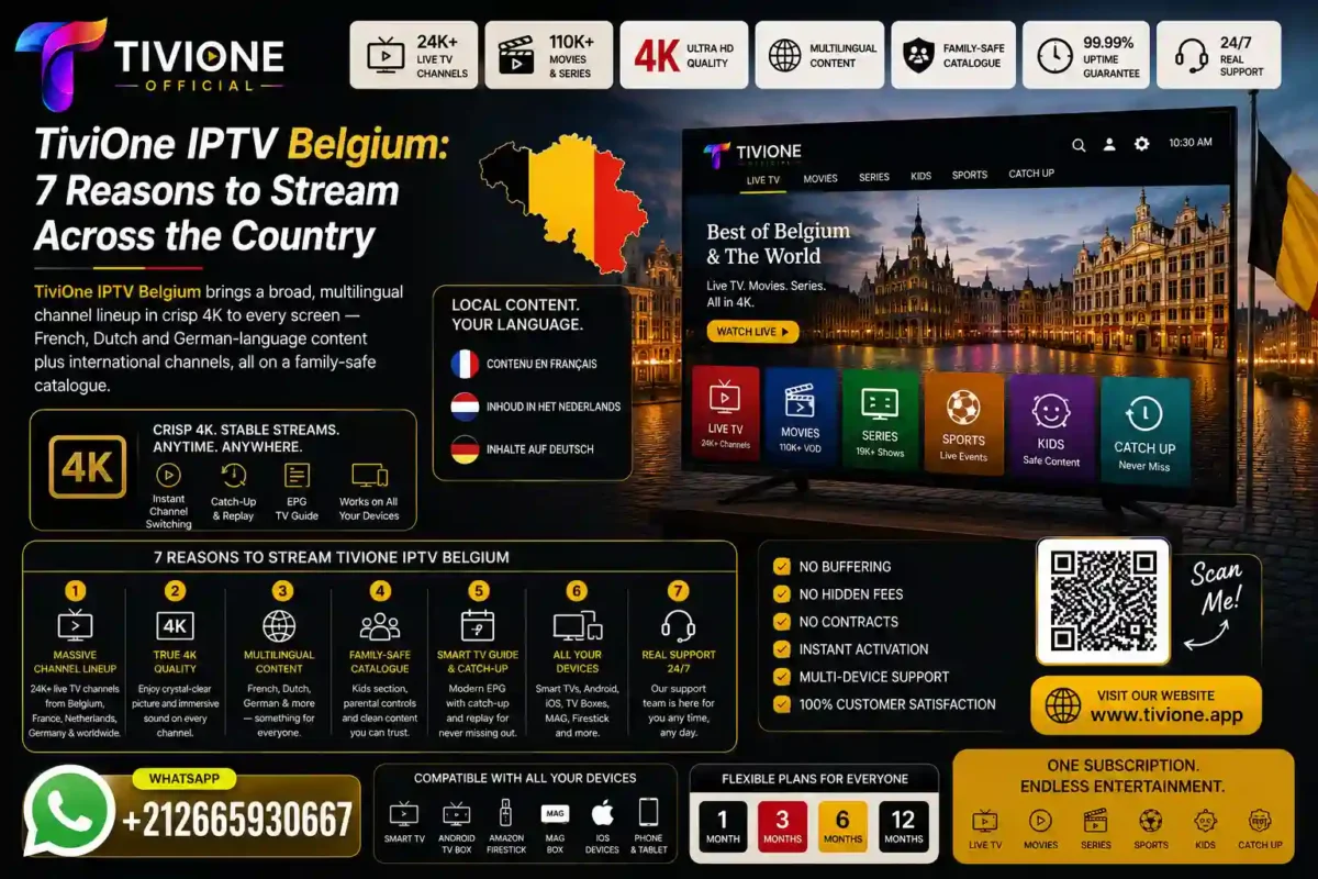 TiviOne IPTV Belgium