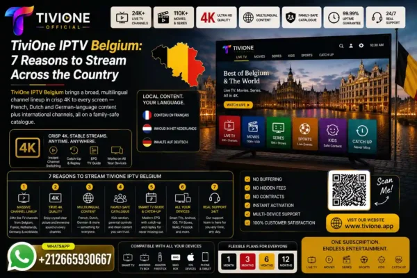 TiviOne IPTV Belgium