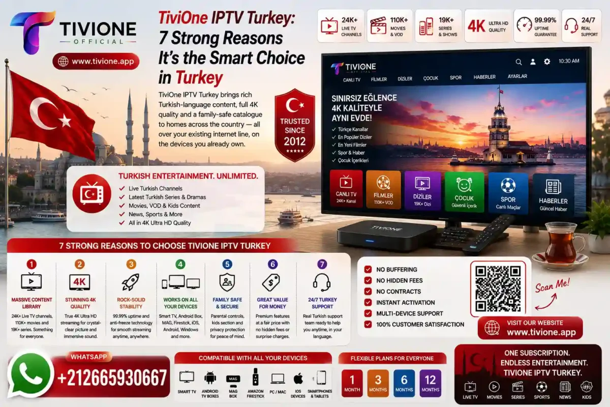 TiviOne IPTV Turkey