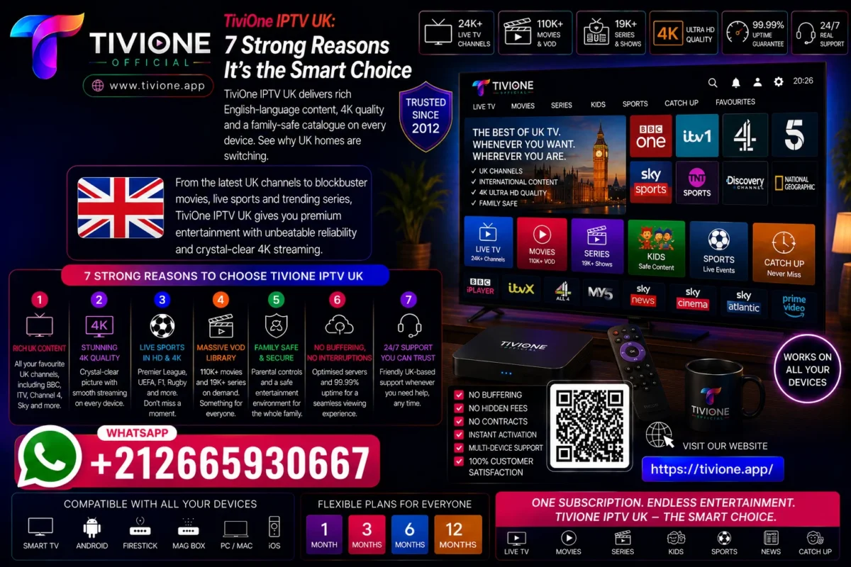 TiviOne IPTV UK