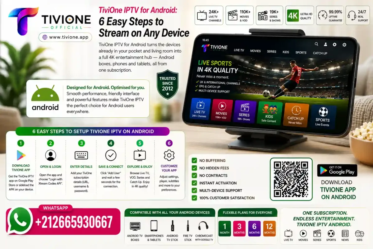 TiviOne IPTV for Android
