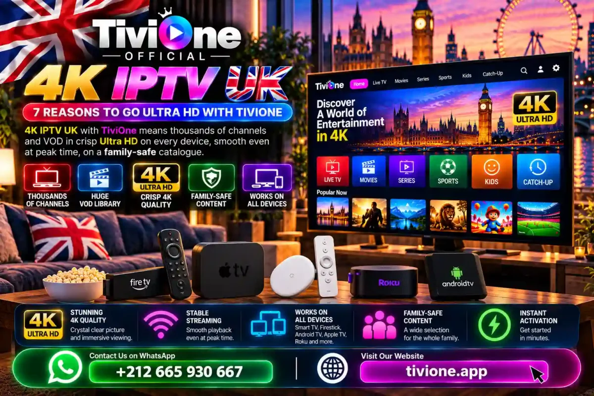 4K IPTV UK