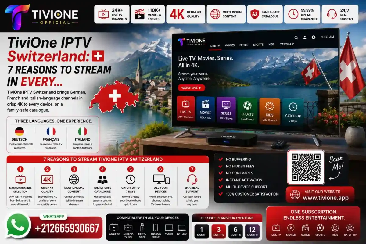 TiviOne IPTV Switzerland