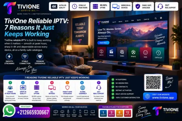 TiviOne Reliable IPTV