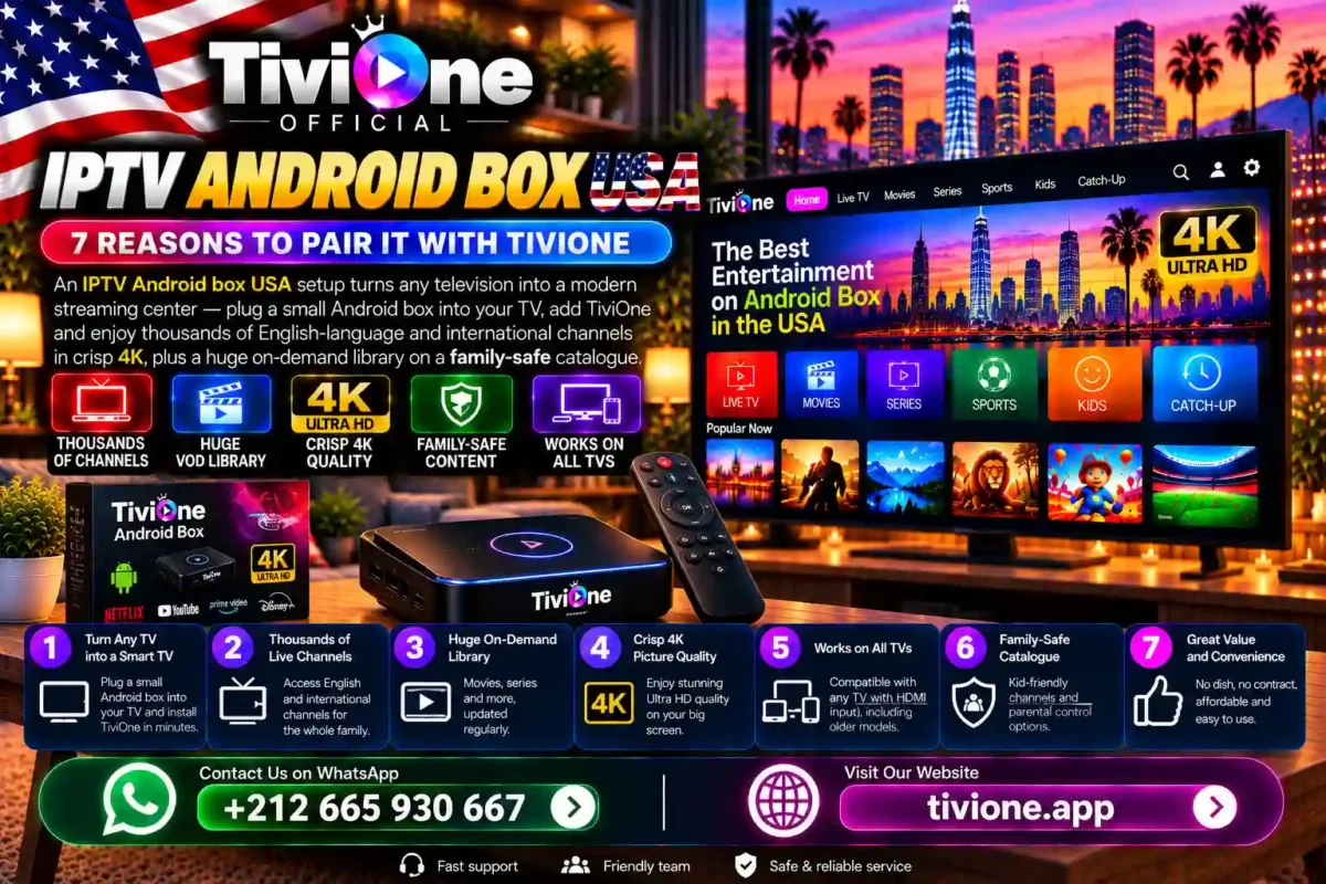 IPTV Android Box USA