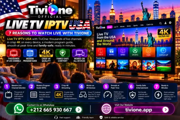 Live TV IPTV USA